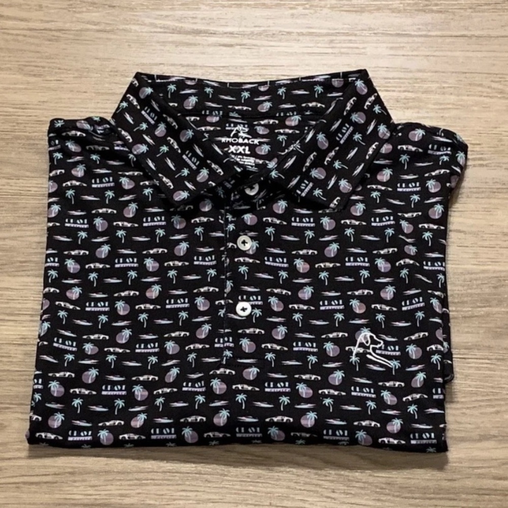 Rhoback Golf Performance Short Sleeve Polo XXL